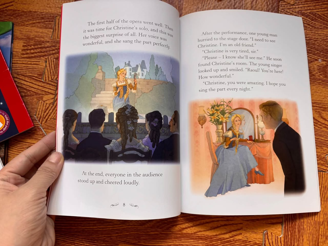 THE PHANTOM OF THE OPERA (USBORNE STORY BOOKS - DEVELOPING READER) — ảnh 4