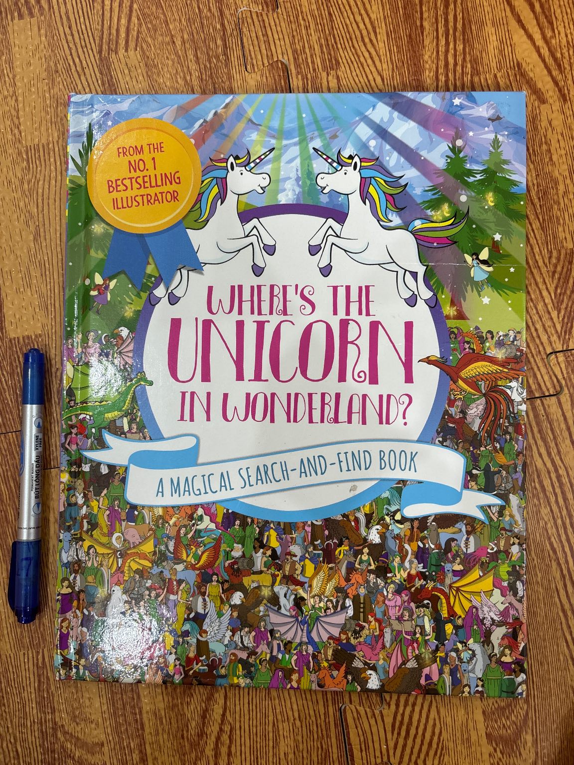 WHERE'S THE UNICORN IN WONDERLAND?