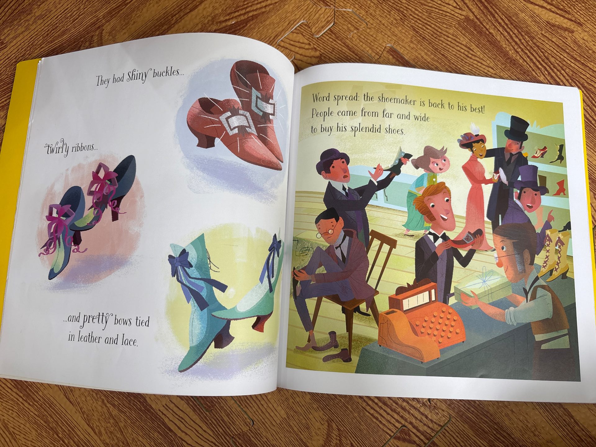 The Elves and the Shoemaker Xanh — ảnh 2