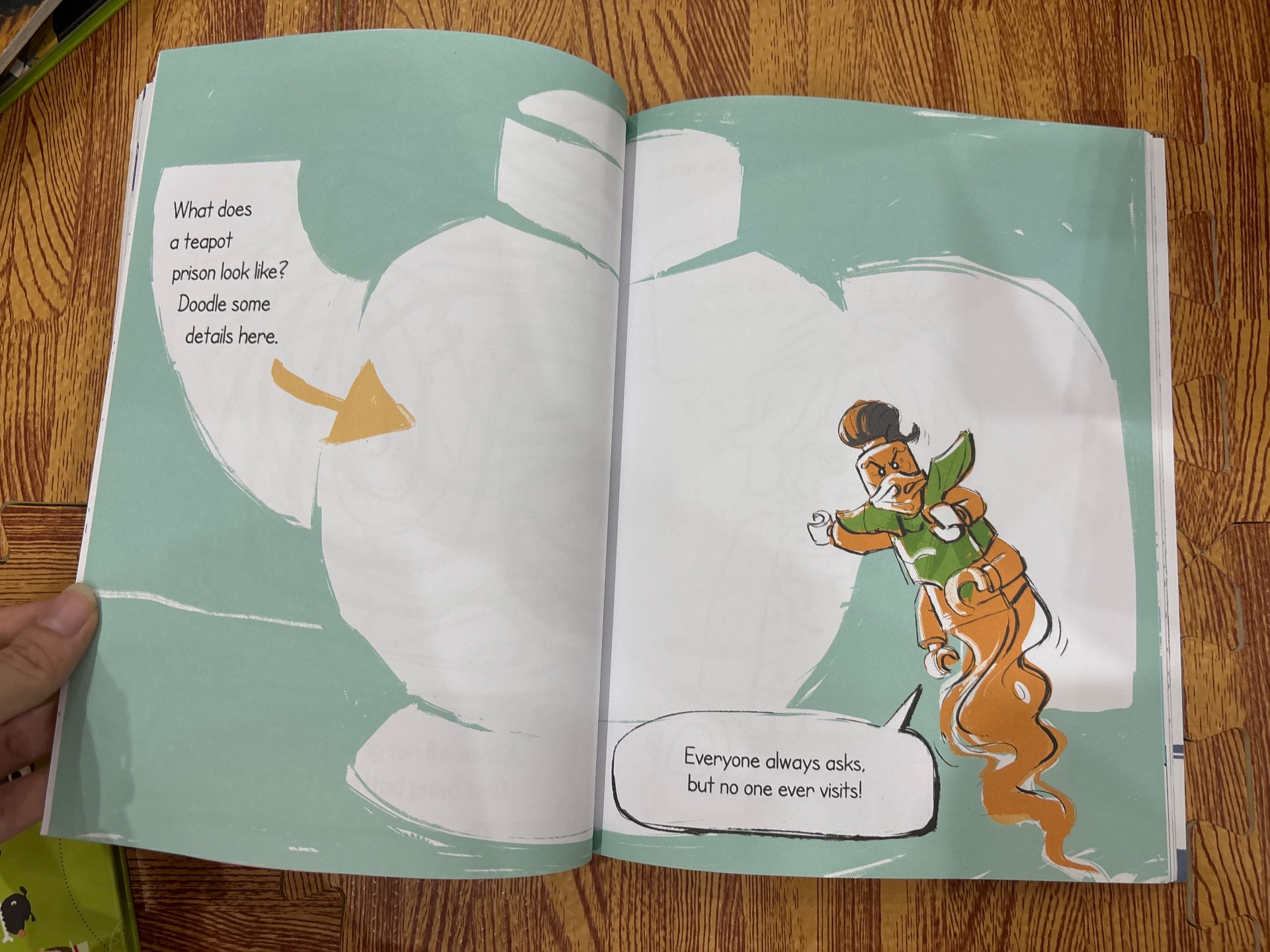 LEGO NINJAGO CHOOSE YOUR HERO DOODLE ACTIVITY BOOK — ảnh 7