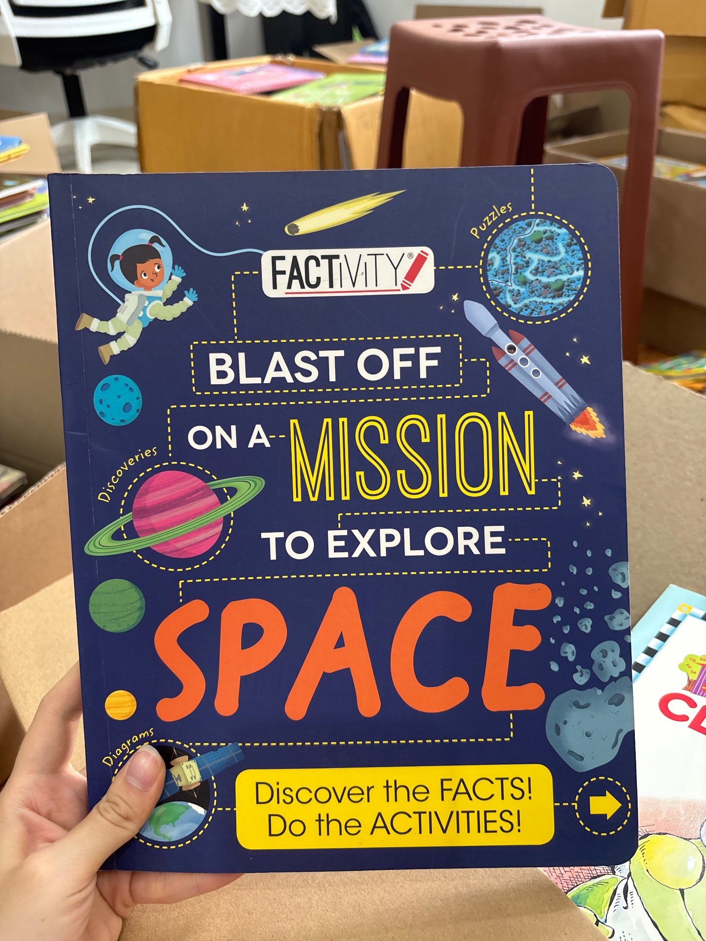 FACTIVITY Blast Off on a Mission to Explore SPACE