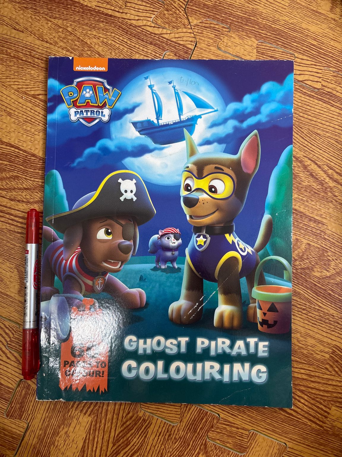 PAW PATROL: Ghost Pirate Colouring