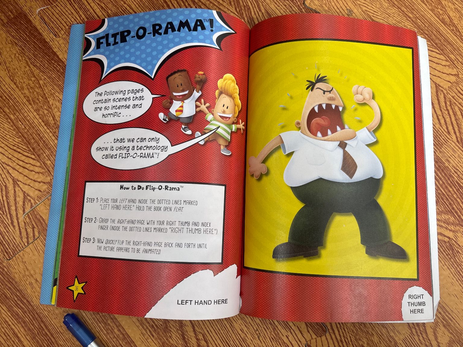 Captain Underpants: The First Epic Movie Official Handbook — ảnh 6