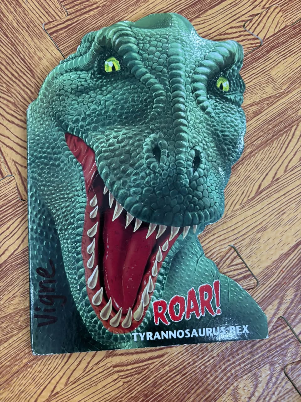 ROAR! TYRANNOSAURUS REX (SHAPED BOARD BOOK)