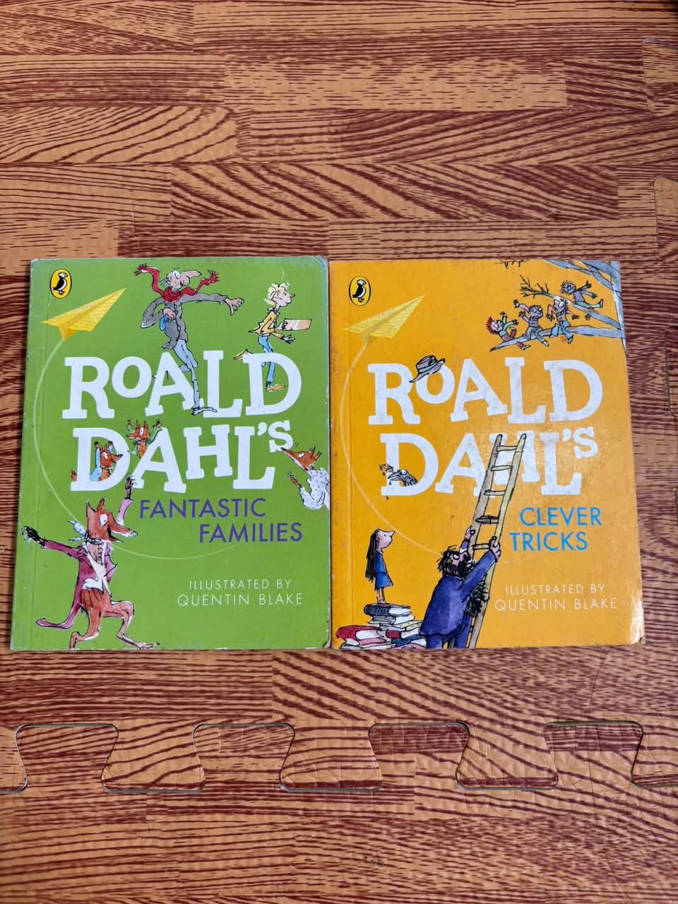 SET 2 CUỐN TRUYỆN ĐỌC ROALD DAHL: FANTASTIC FAMILIES & CLEVER TRICKS — ảnh 1