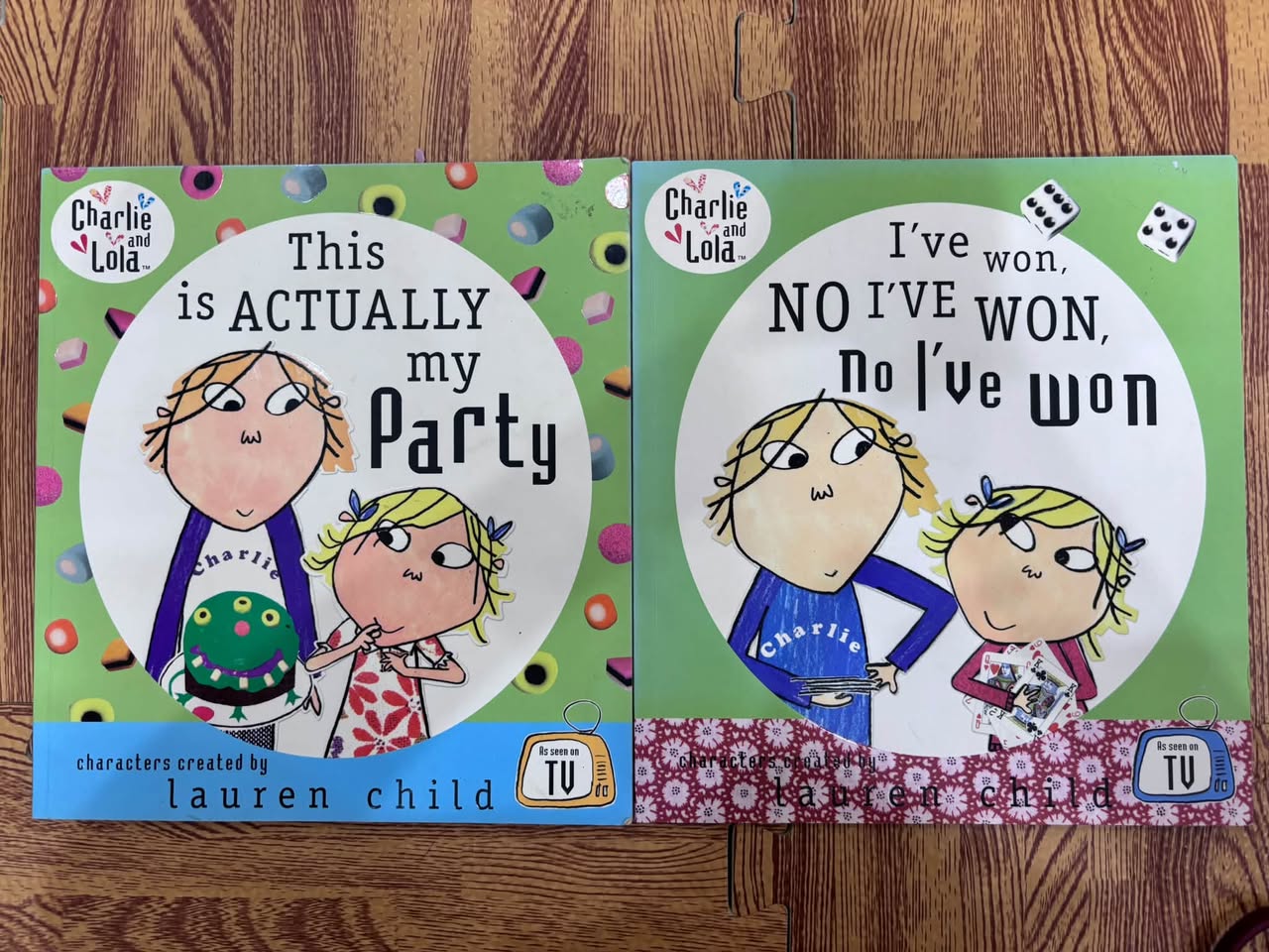 Combo 2 cuốn Charlie and Lola – Lauren Child