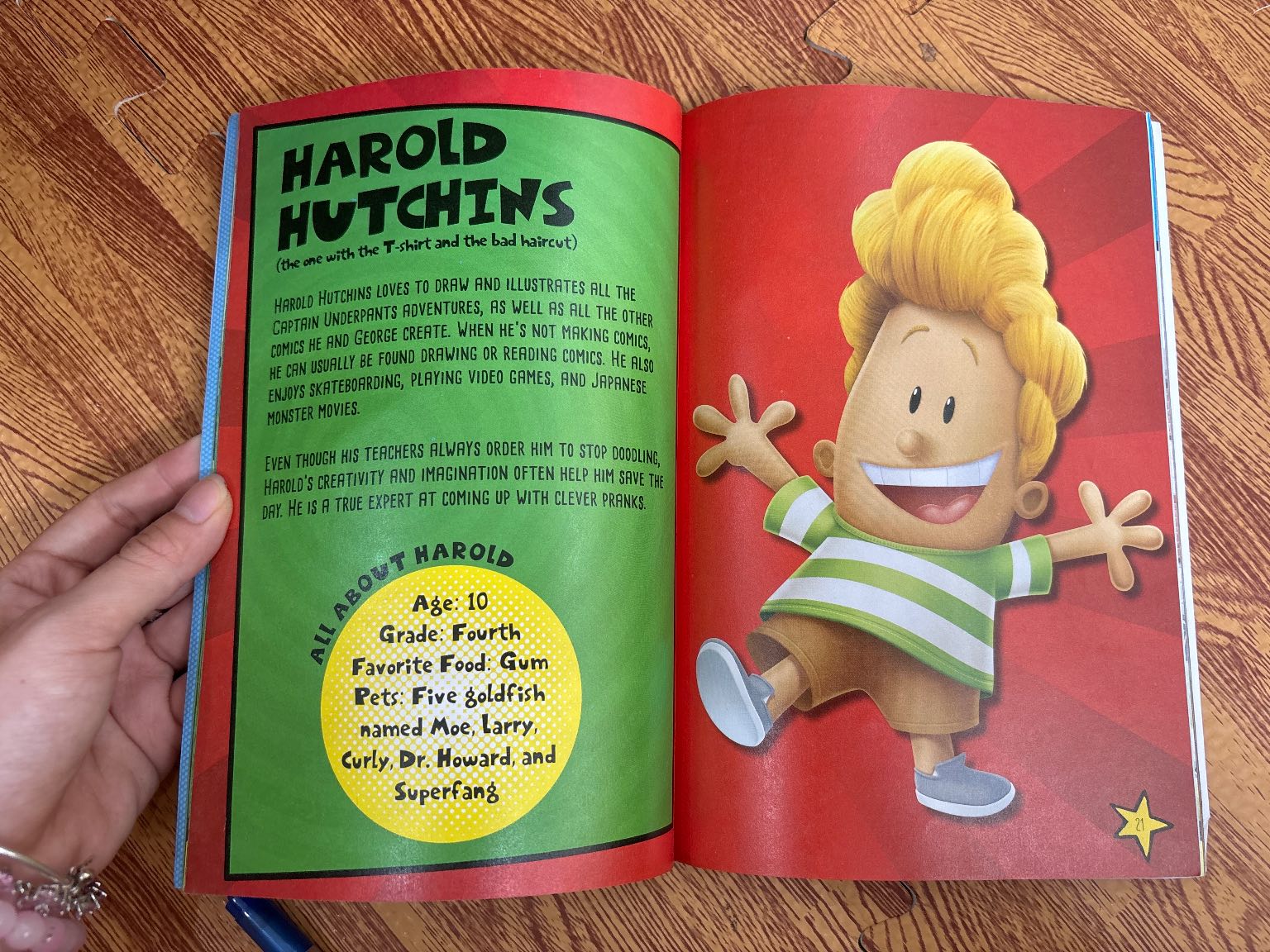 Captain Underpants: The First Epic Movie Official Handbook — ảnh 5