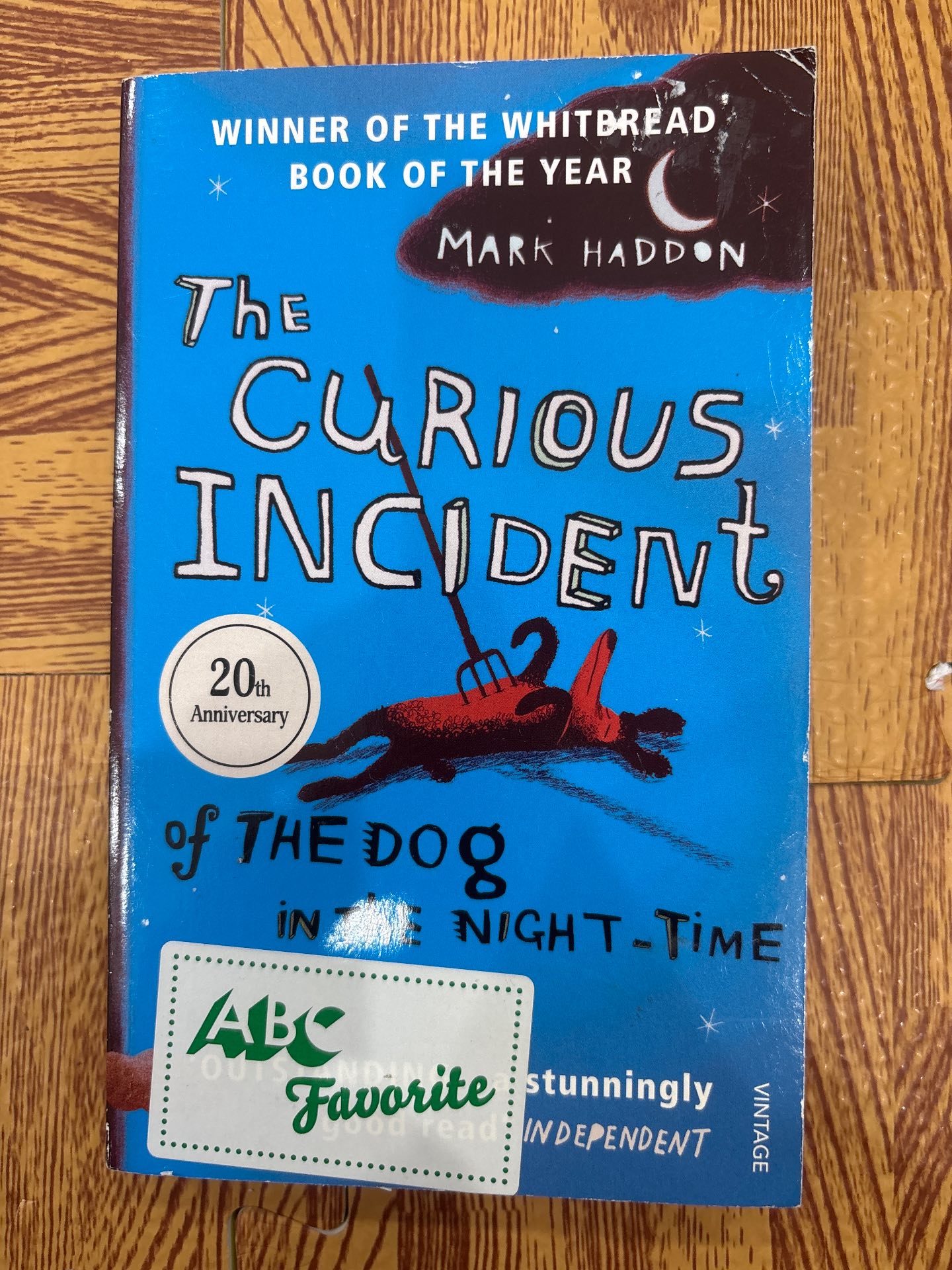 The Curious Incident of the Dog in the Night-Time bia xanh