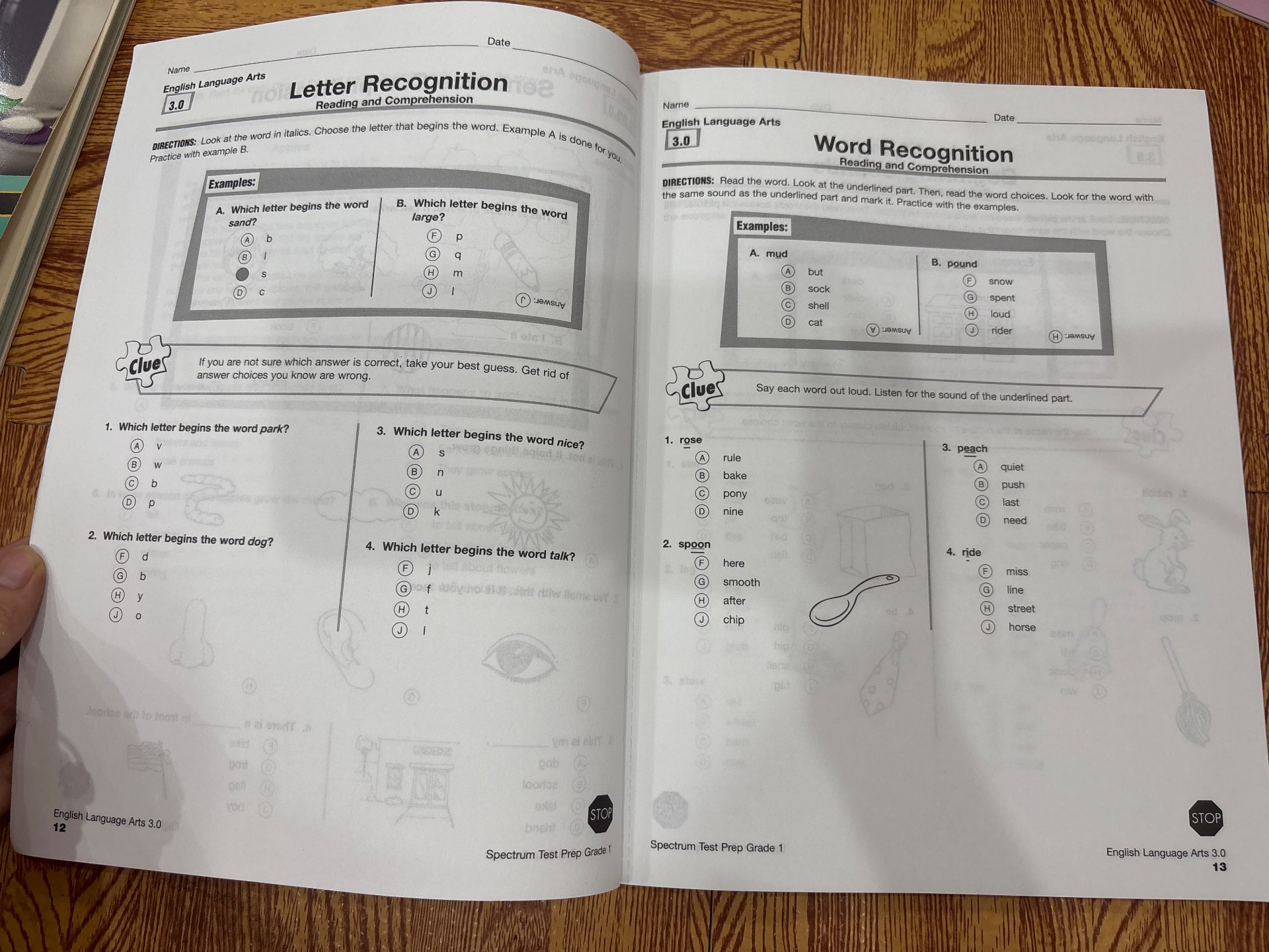 Spectrum Test Prep Grade 1 — ảnh 3