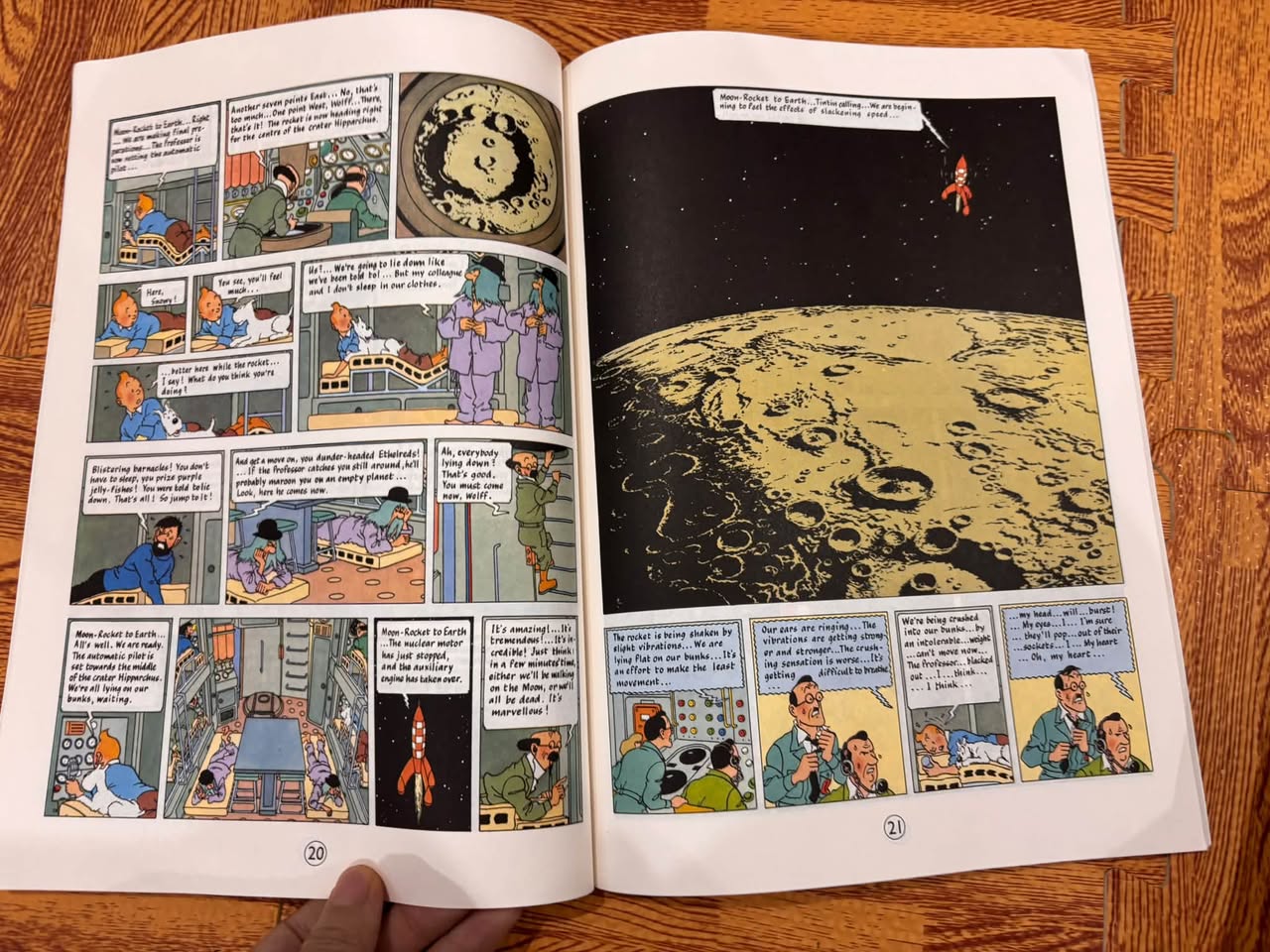 THE ADVENTURES OF TINTIN: EXPLORERS ON THE MOON (HERGÉ) — ảnh 4