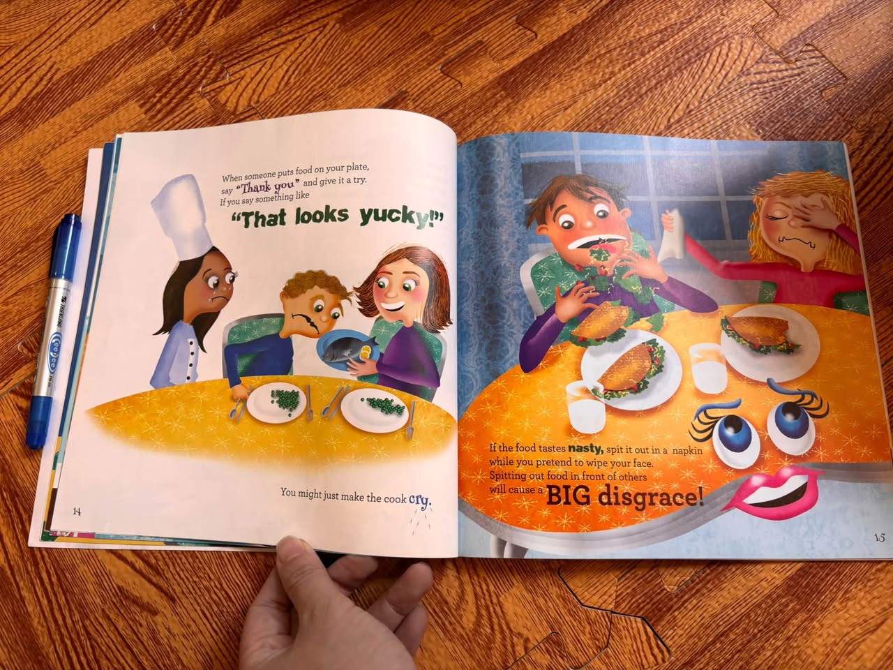 TABLE TALK: A BOOK ABOUT TABLE MANNERS (JULIA COOK & ANITA DUFALLA) — ảnh 4