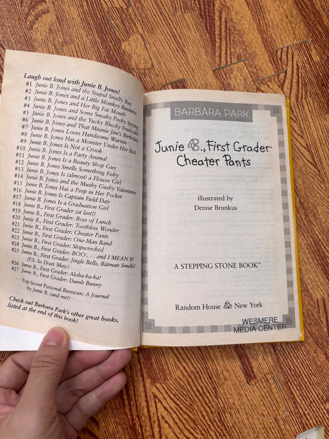 Junie B., First Grader Cheater Pants — ảnh 4