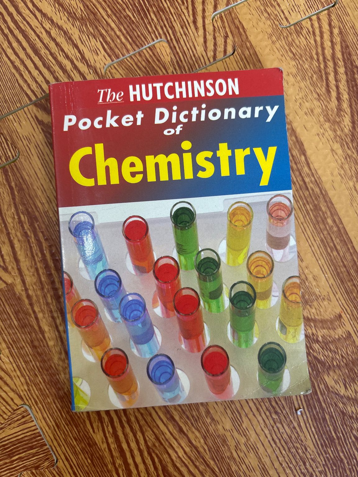 The Hutchinson Pocket Dictionary of Chemistry