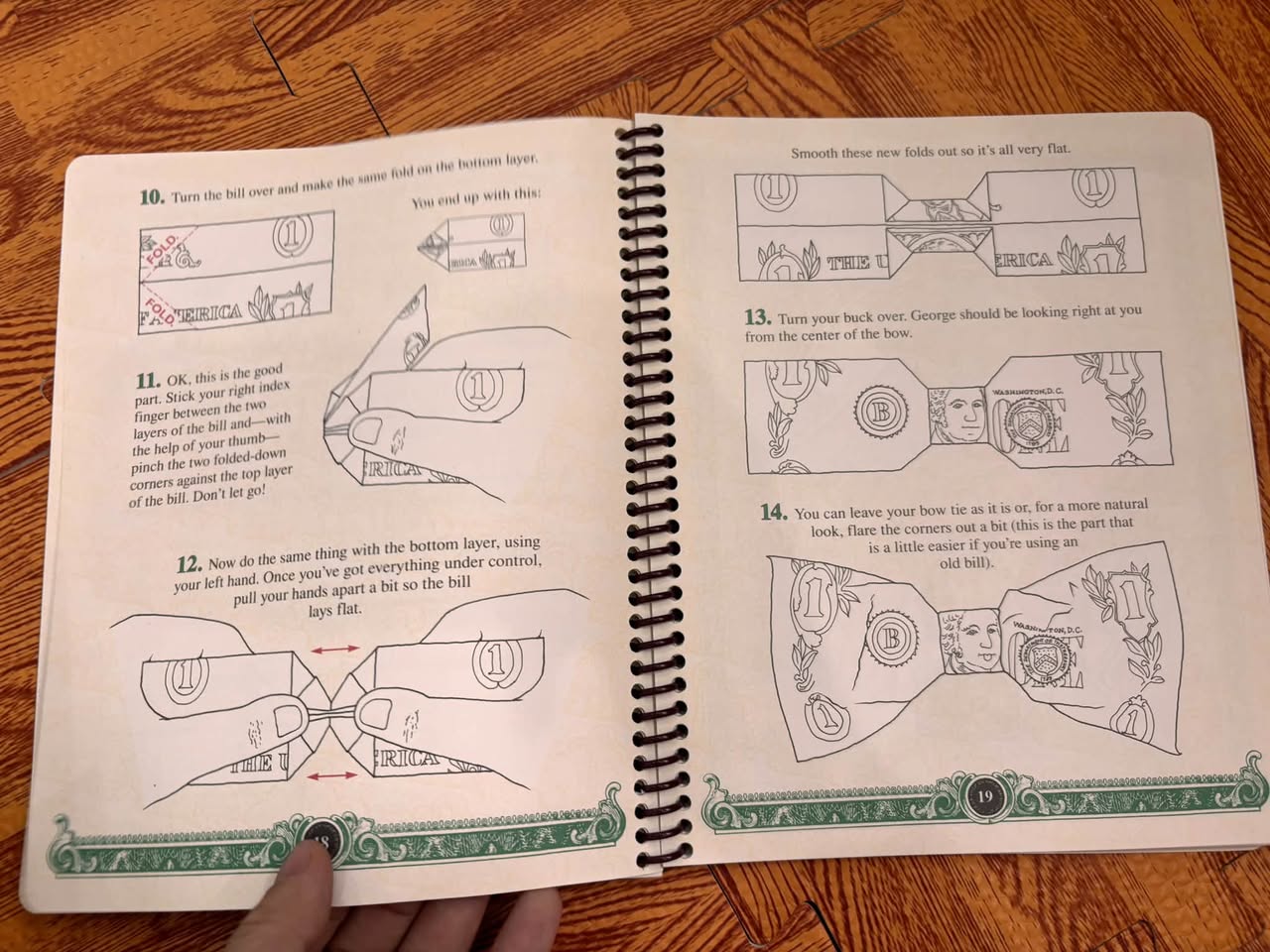 THE BUCK BOOK: ALL SORTS OF THINGS TO DO WITH A DOLLAR BILL (ANNE AKERS JOHNSON) — ảnh 5