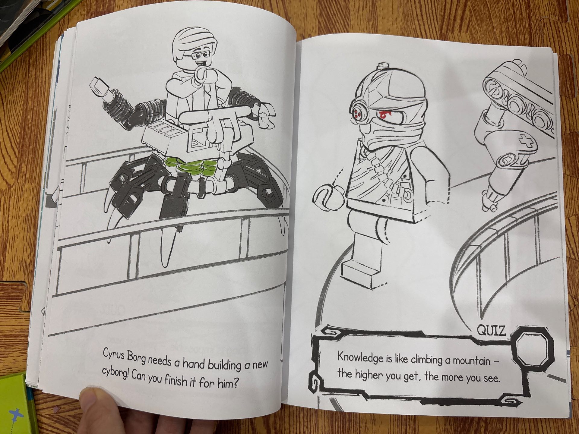 LEGO NINJAGO CHOOSE YOUR HERO DOODLE ACTIVITY BOOK — ảnh 5