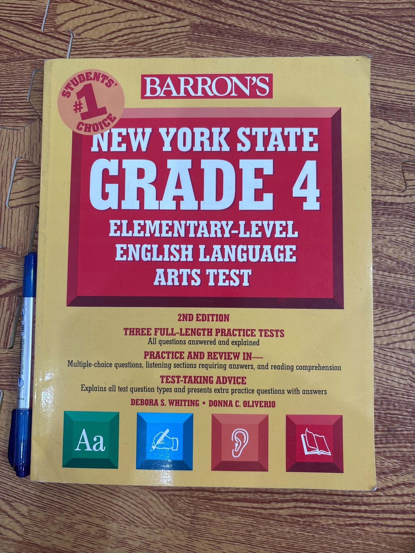 Barron's New York State Grade 4 Elementary-Level English Language Arts Test