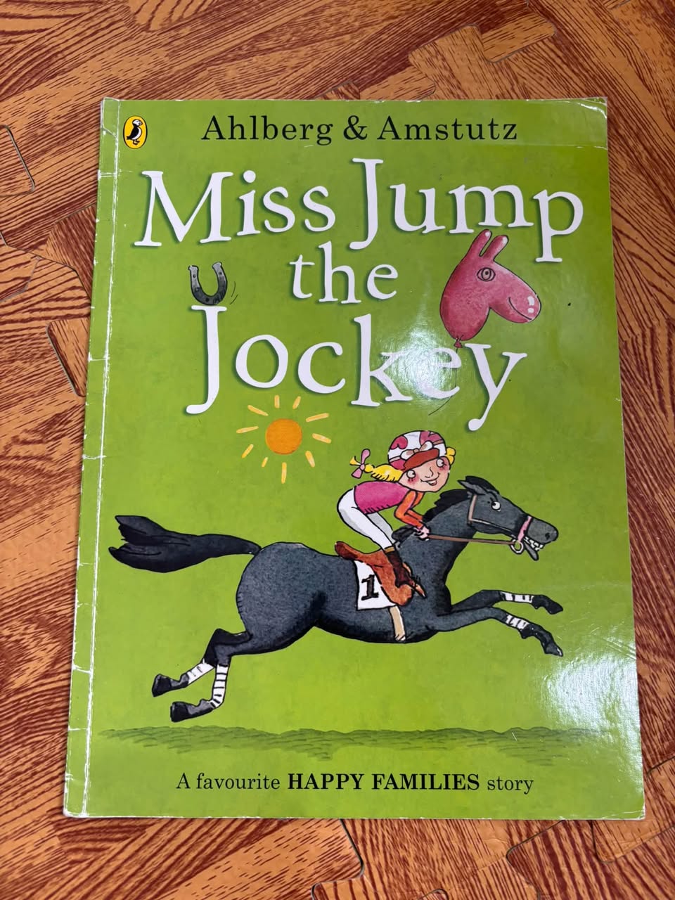 MISS JUMP THE JOCKEY (HAPPY FAMILIES - ALLAN AHLBERG) — ảnh 1