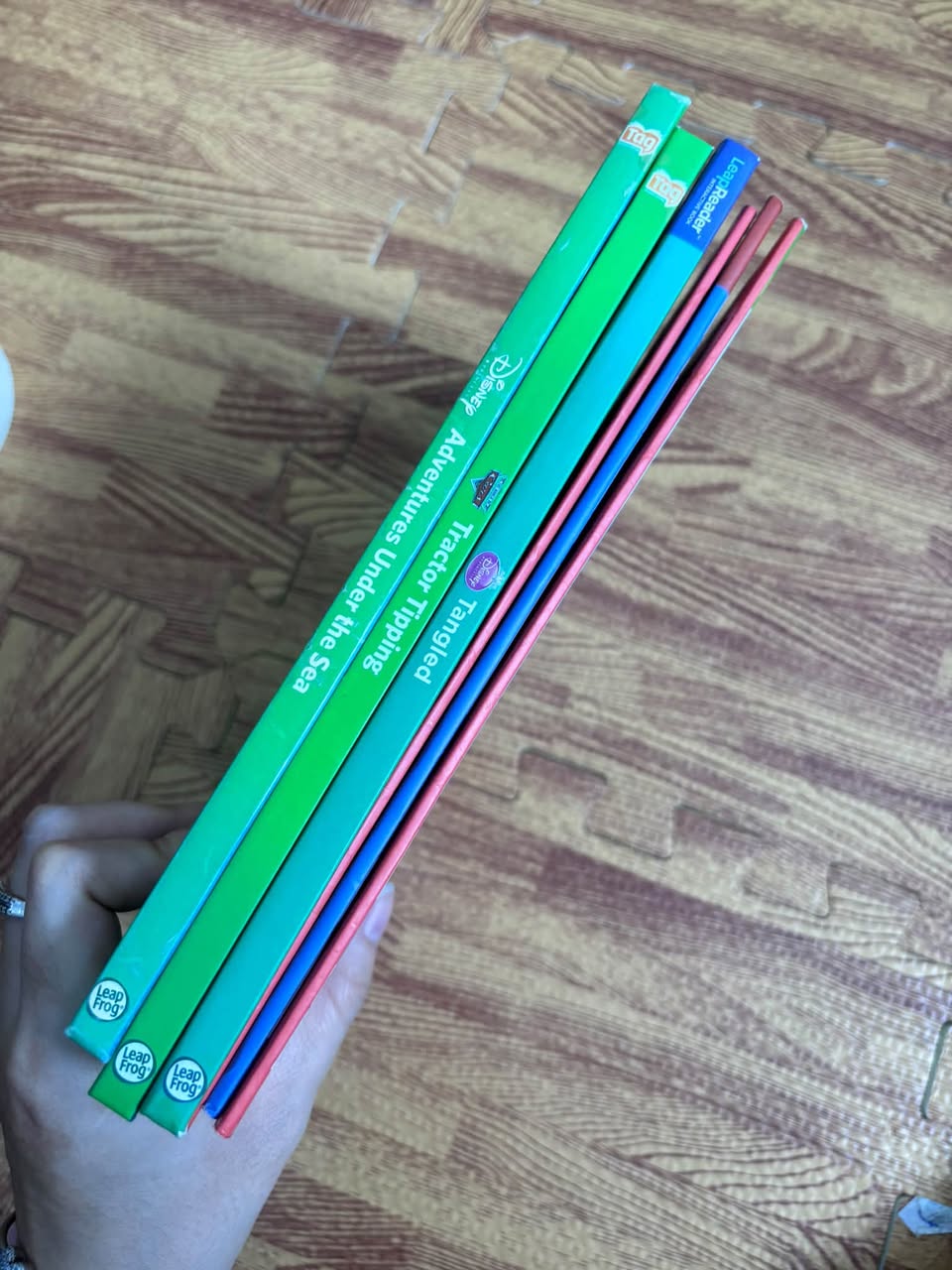 SET 6 CUỐN SÁCH LEAPFROG LEAPREADER / TAG (3 BÌA CỨNG + 3 BÌA MỀM) — ảnh 1