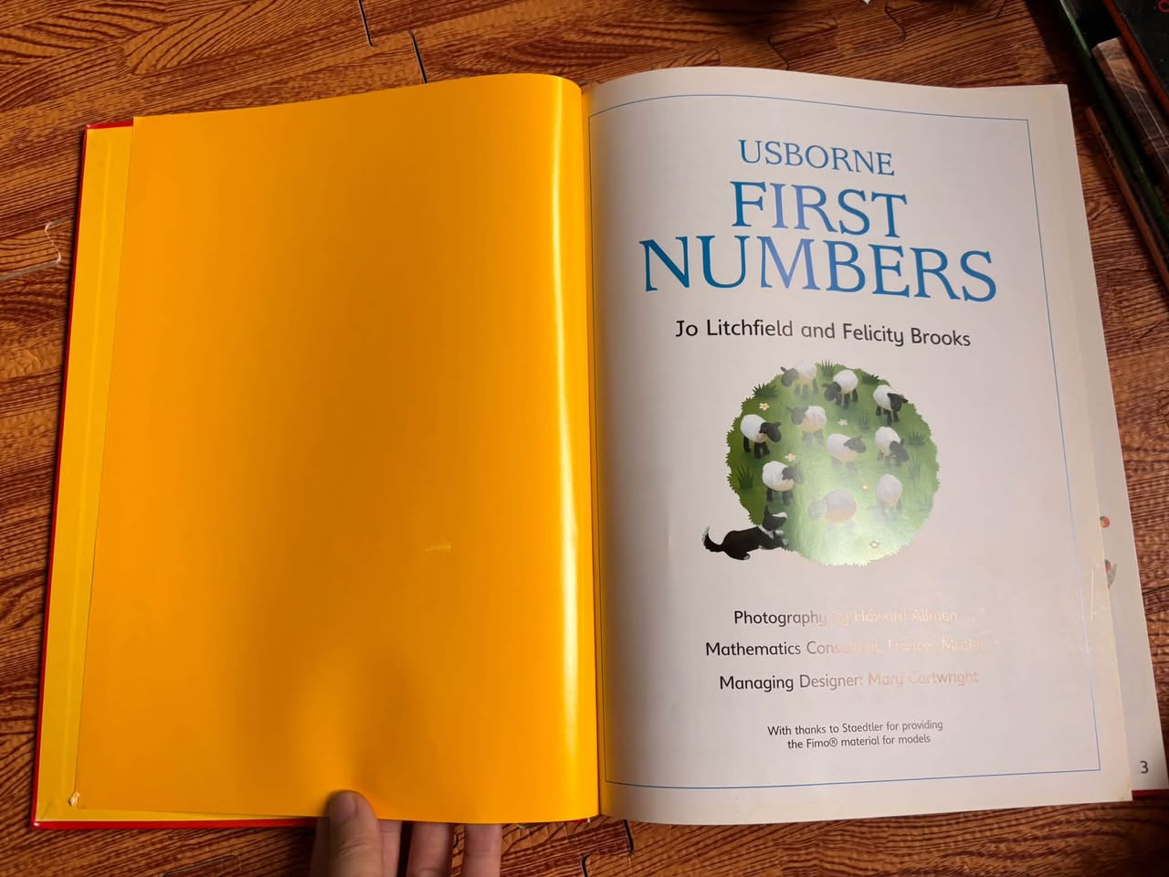 USBORNE FIRST NUMBERS (USBORNE PUBLISHING) — ảnh 2