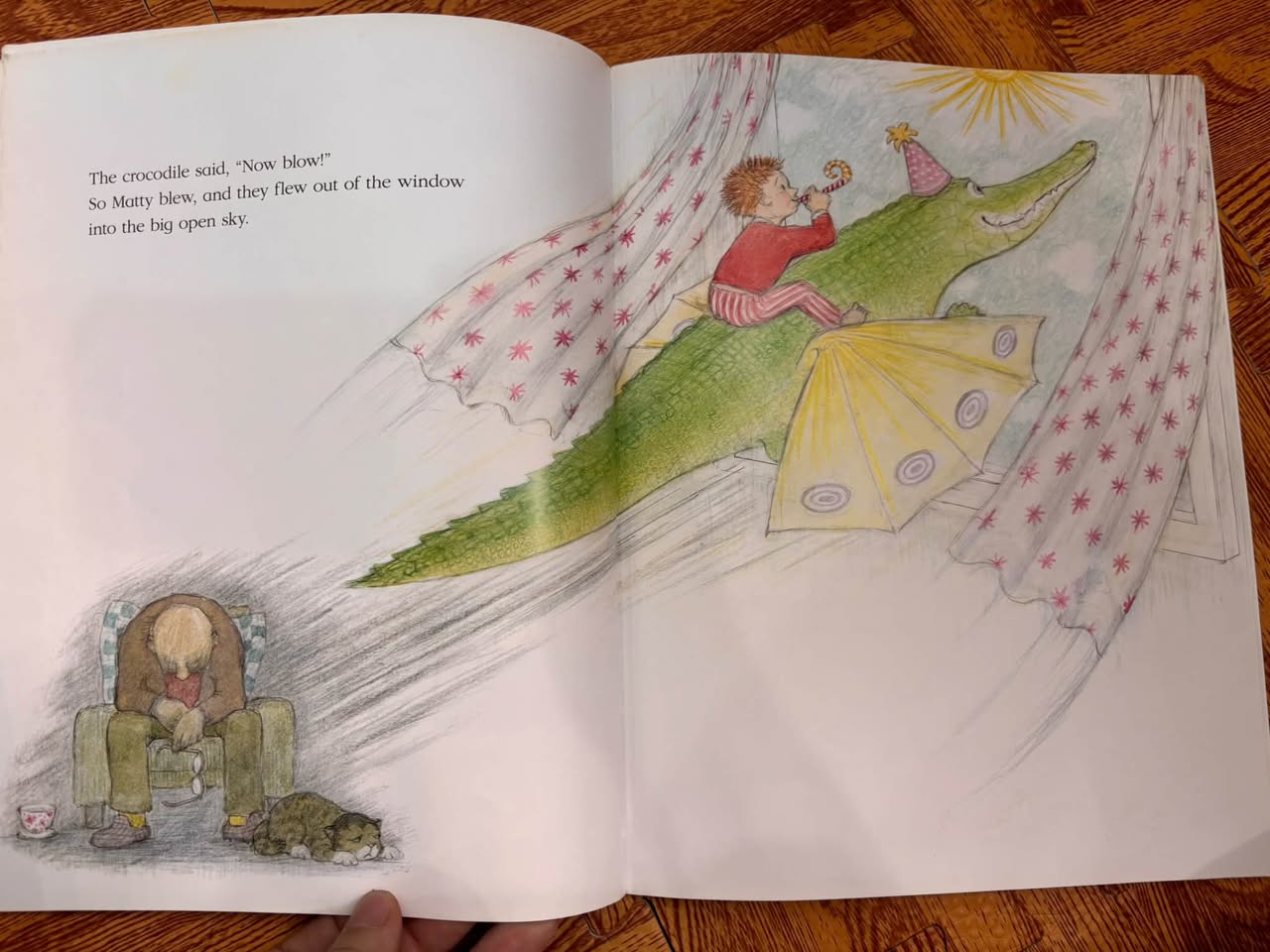 THE CROCODILE UNDER THE BED (JUDITH KERR) — ảnh 5