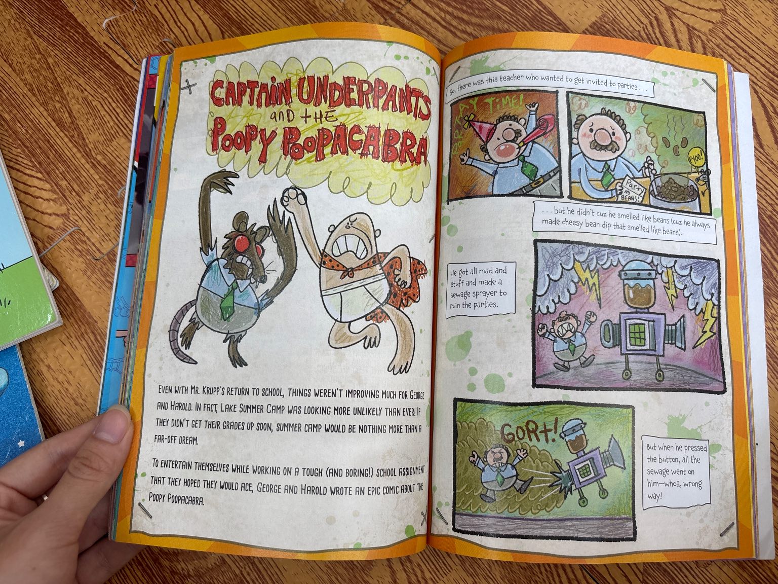 DreamWorks The Epic Tales of Captain Underpants Prank Power Guidebook — ảnh 7