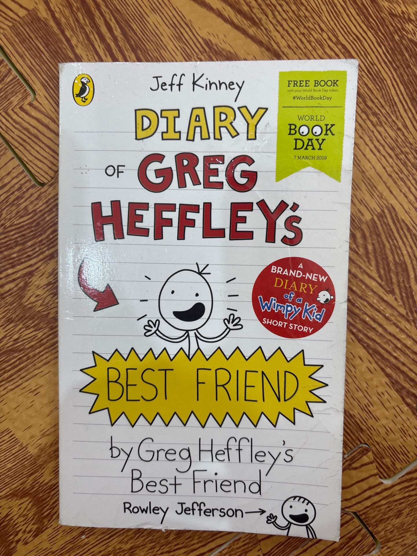 DIARY OF GREG HEFFLEY'S BEST FRIEND