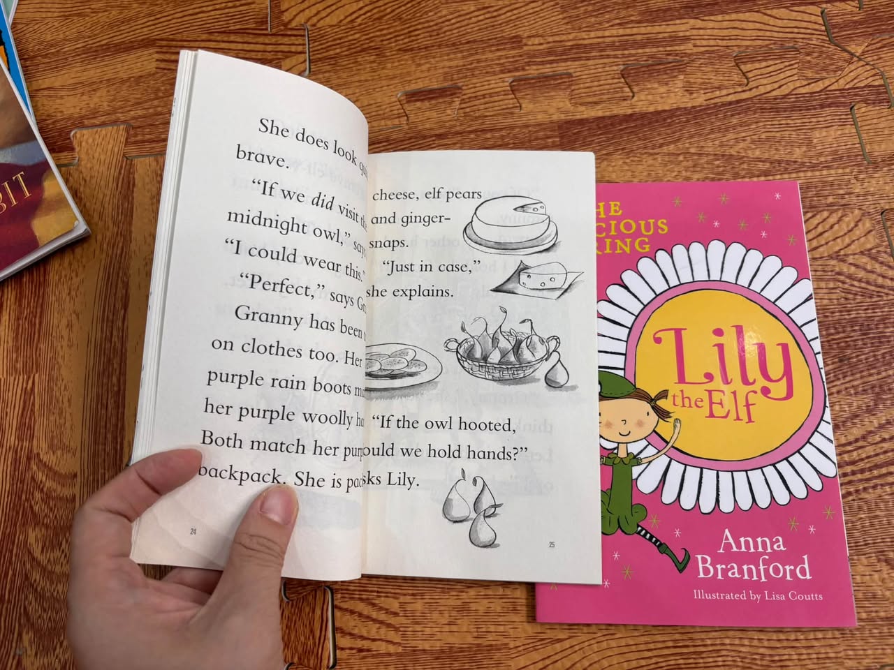SET 2 CUỐN: LILY THE ELF – THE MIDNIGHT OWL & THE PRECIOUS RING (ANNA BRANFORD & LISA COUTTS) — ảnh 3