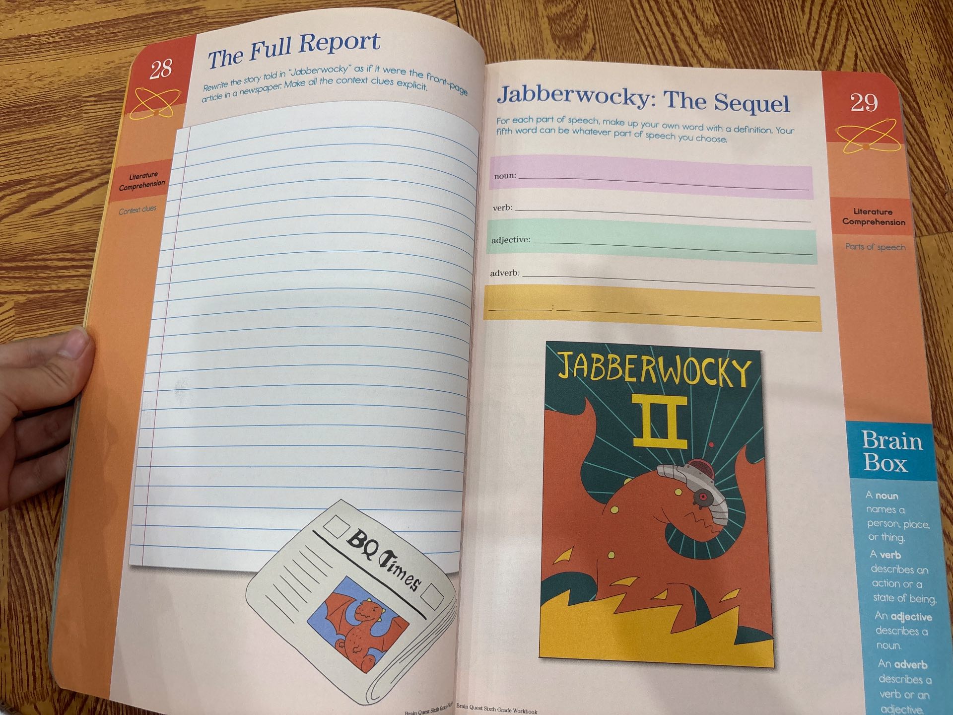 Brain Quest Workbook Grade 6 — ảnh 3