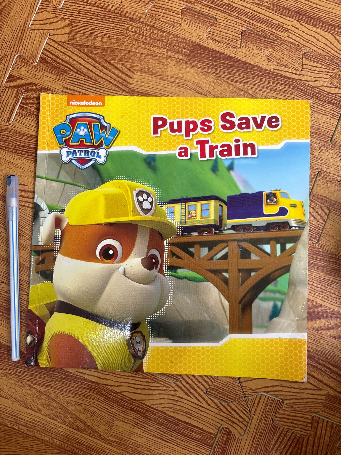 Pups Save a Train