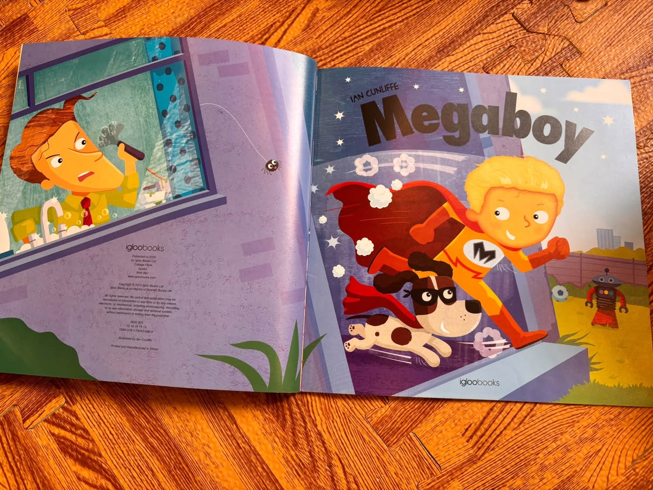 MEGABOY: A POW!ERFUL SUPERHERO STORY (IAN CUNLIFFE) — ảnh 2