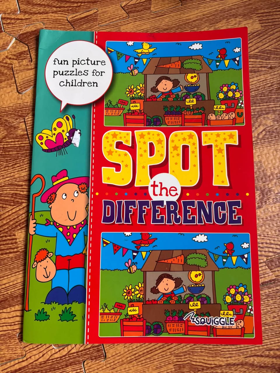 SPOT THE DIFFERENCE: FUN PICTURE PUZZLES FOR CHILDREN (SQUIGGLE) — ảnh 1