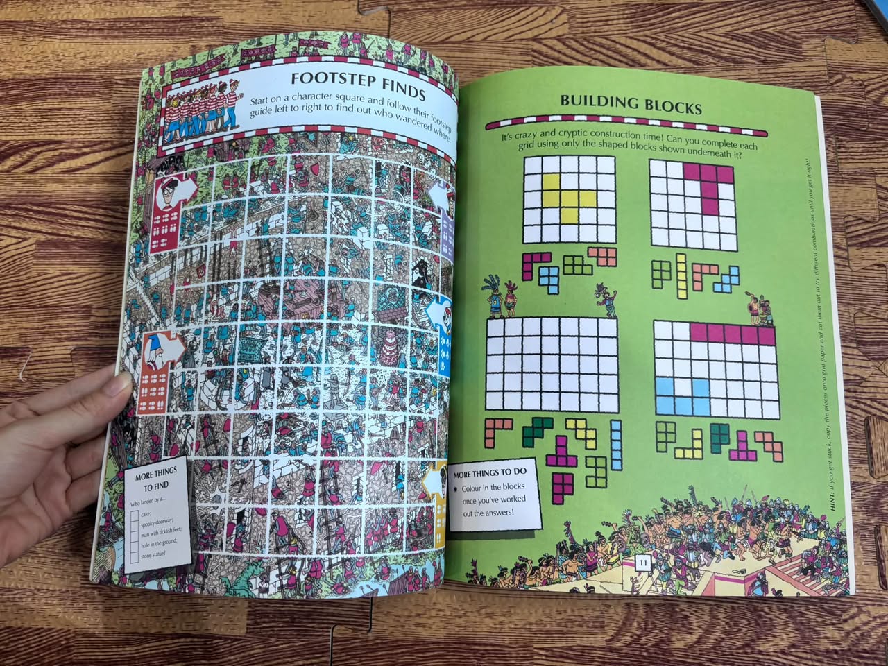 Where’s Wally? Across Lands Activity Book – Martin Handford — ảnh 4
