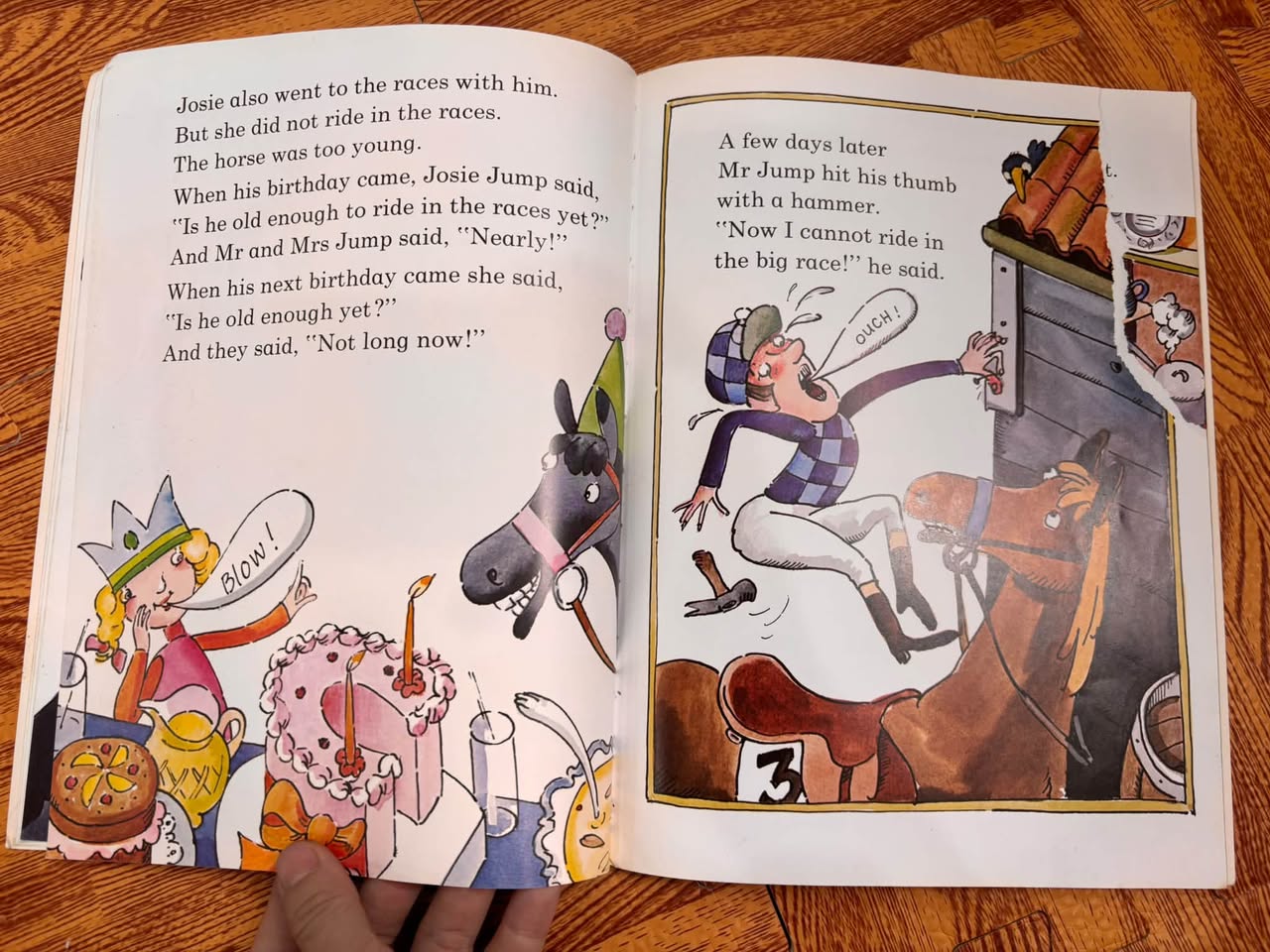 MISS JUMP THE JOCKEY (HAPPY FAMILIES - ALLAN AHLBERG) — ảnh 5