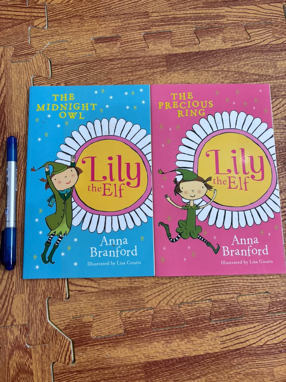 SET 2 CUỐN: LILY THE ELF – THE MIDNIGHT OWL & THE PRECIOUS RING (ANNA BRANFORD & LISA COUTTS)