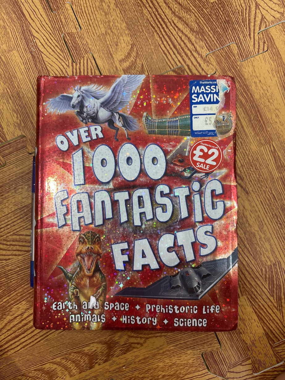 OVER 1000 FANTASTIC FACTS — ảnh 1