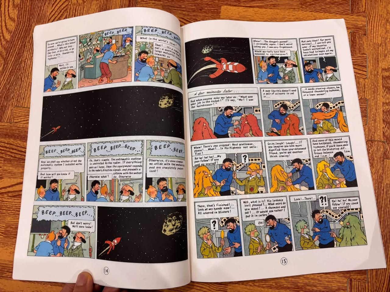 THE ADVENTURES OF TINTIN: EXPLORERS ON THE MOON (HERGÉ) — ảnh 3