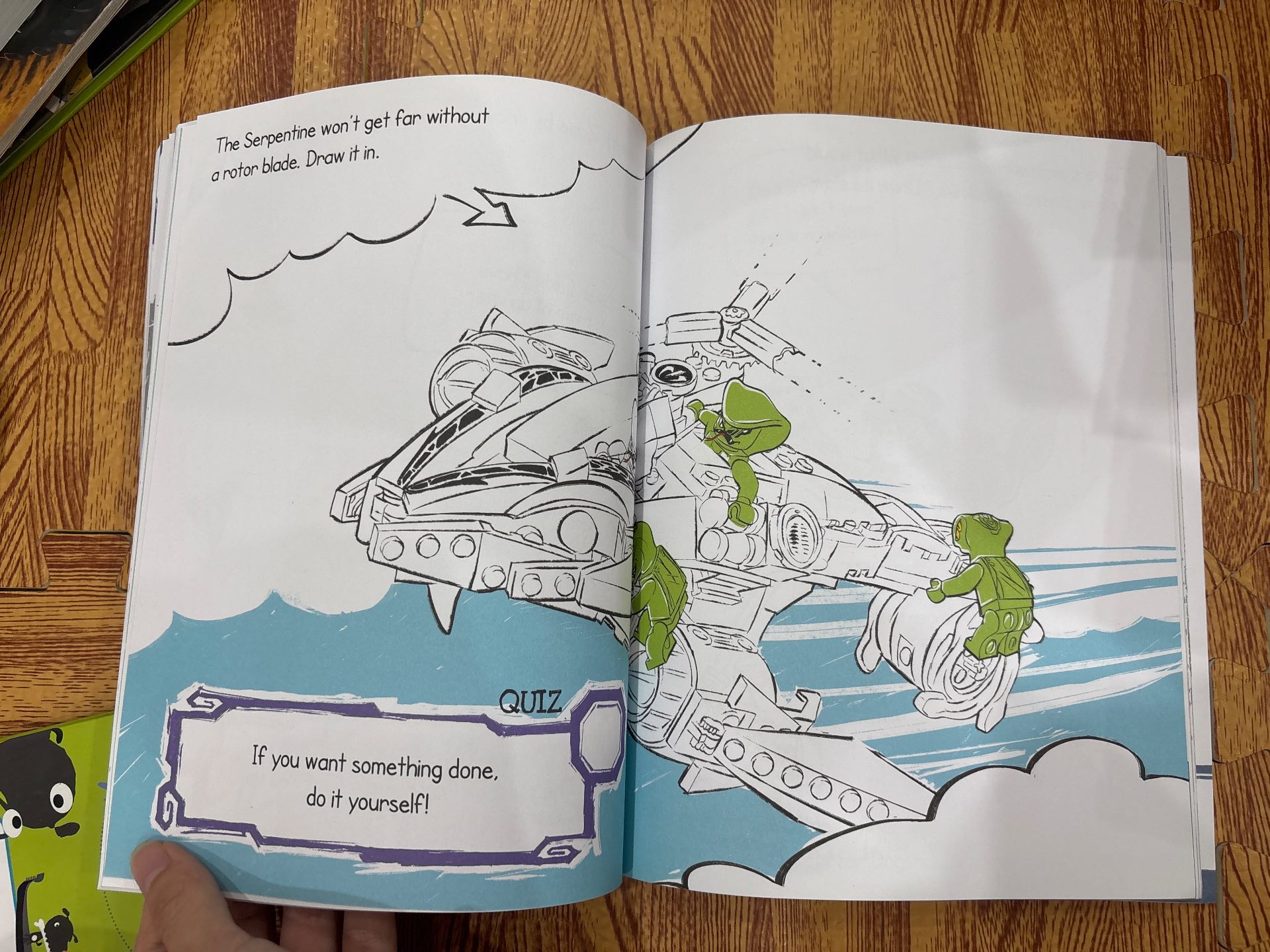 LEGO NINJAGO CHOOSE YOUR HERO DOODLE ACTIVITY BOOK — ảnh 6