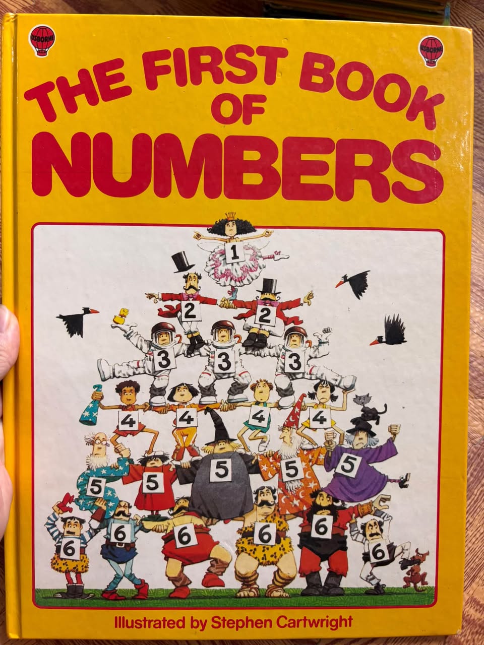 THE FIRST BOOK OF NUMBERS (USBORNE - STEPHEN CARTWRIGHT) — ảnh 1