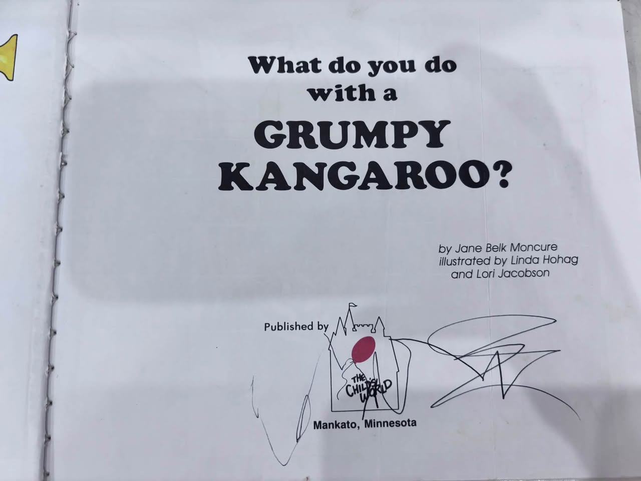 WHAT DO YOU DO WITH A GRUMPY KANGAROO? (A BOOK ABOUT FEELINGS) — ảnh 2