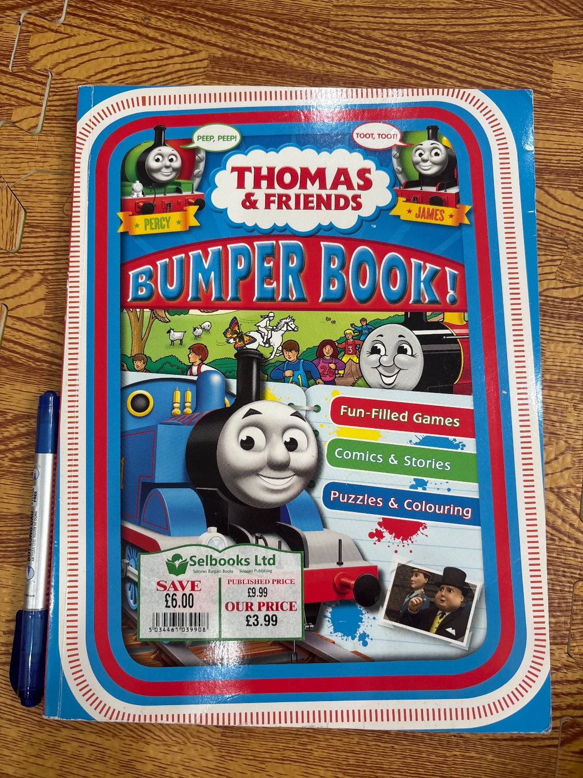 THOMAS & FRIENDS BUMPER BOOK!