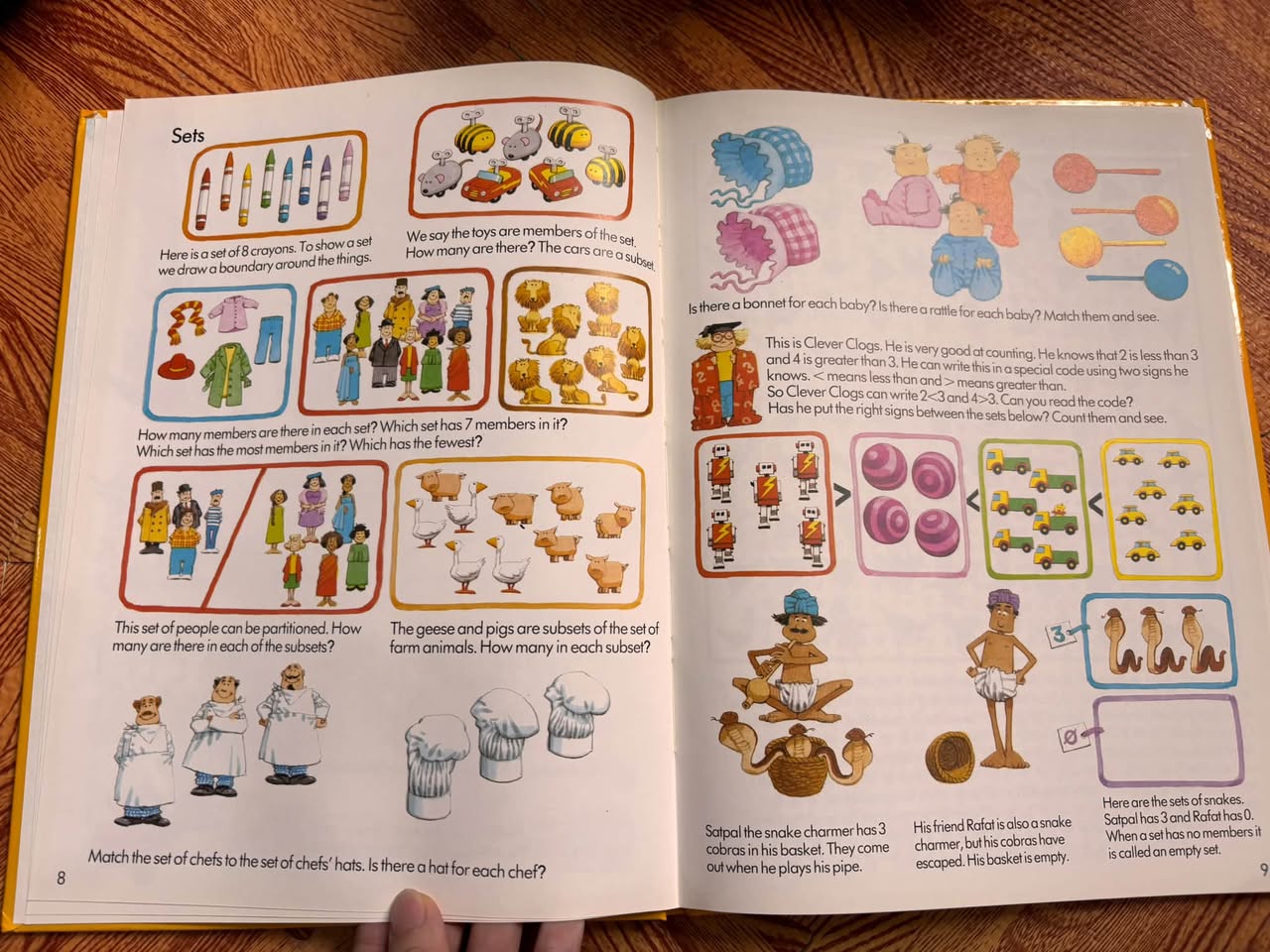 THE FIRST BOOK OF NUMBERS (USBORNE - STEPHEN CARTWRIGHT) — ảnh 3