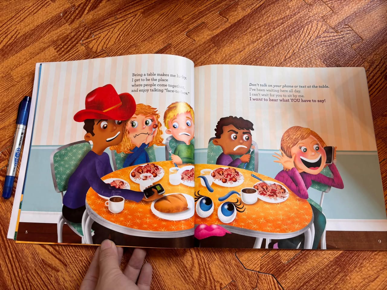 TABLE TALK: A BOOK ABOUT TABLE MANNERS (JULIA COOK & ANITA DUFALLA) — ảnh 3