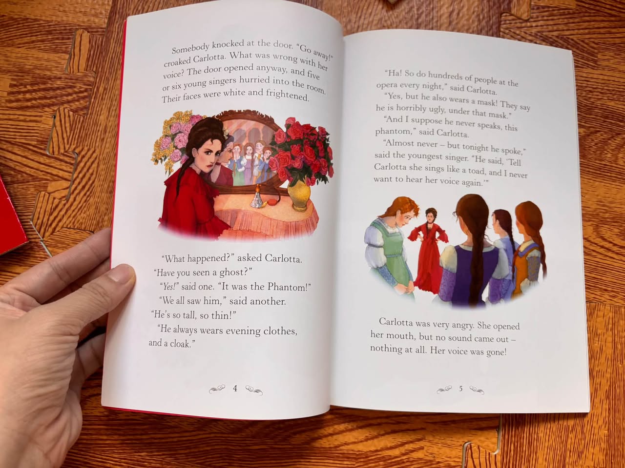 THE PHANTOM OF THE OPERA (USBORNE STORY BOOKS - DEVELOPING READER) — ảnh 3
