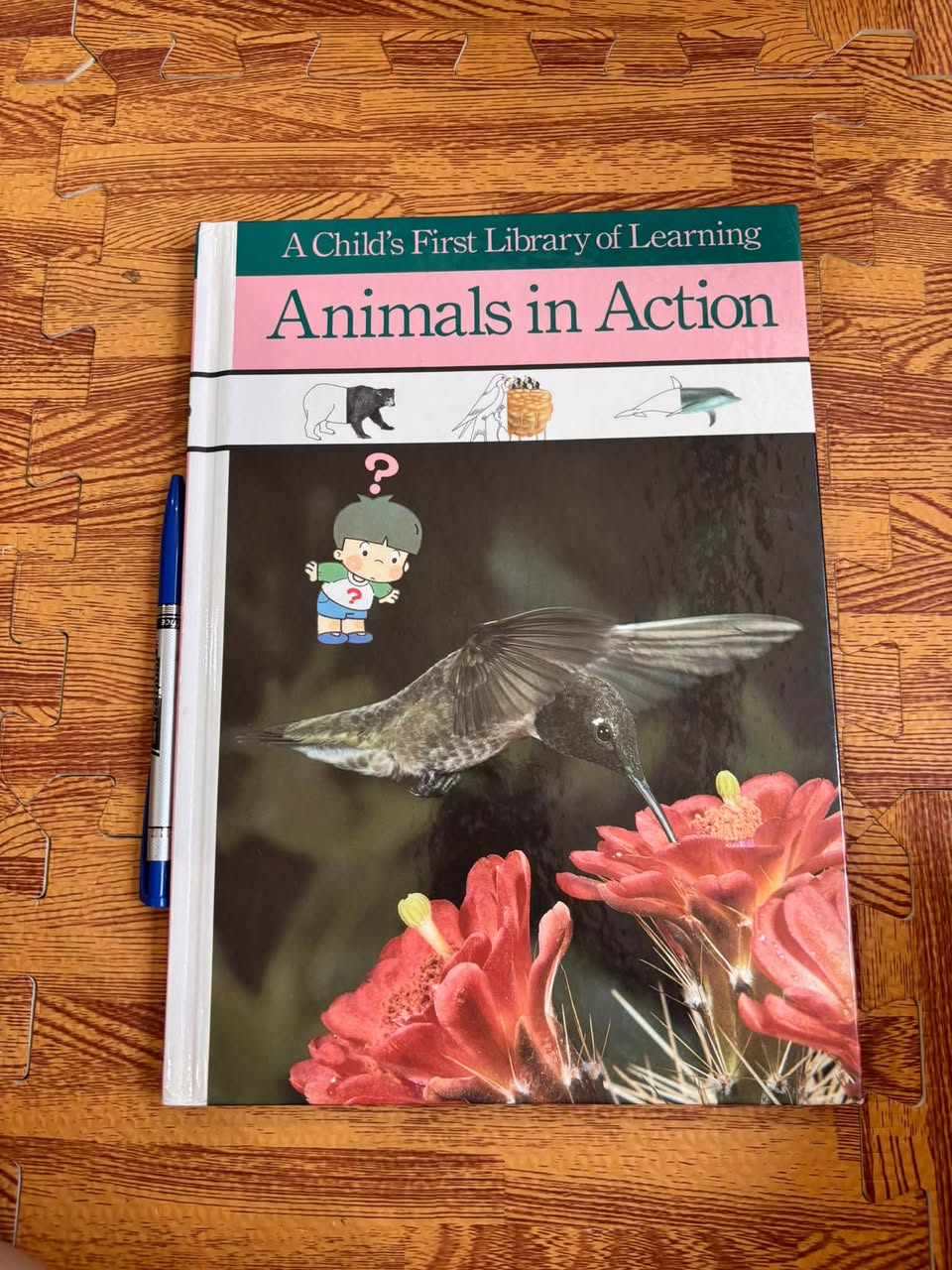 ANIMALS IN ACTION (A CHILD'S FIRST LIBRARY OF LEARNING - TIME LIFE) — ảnh 1