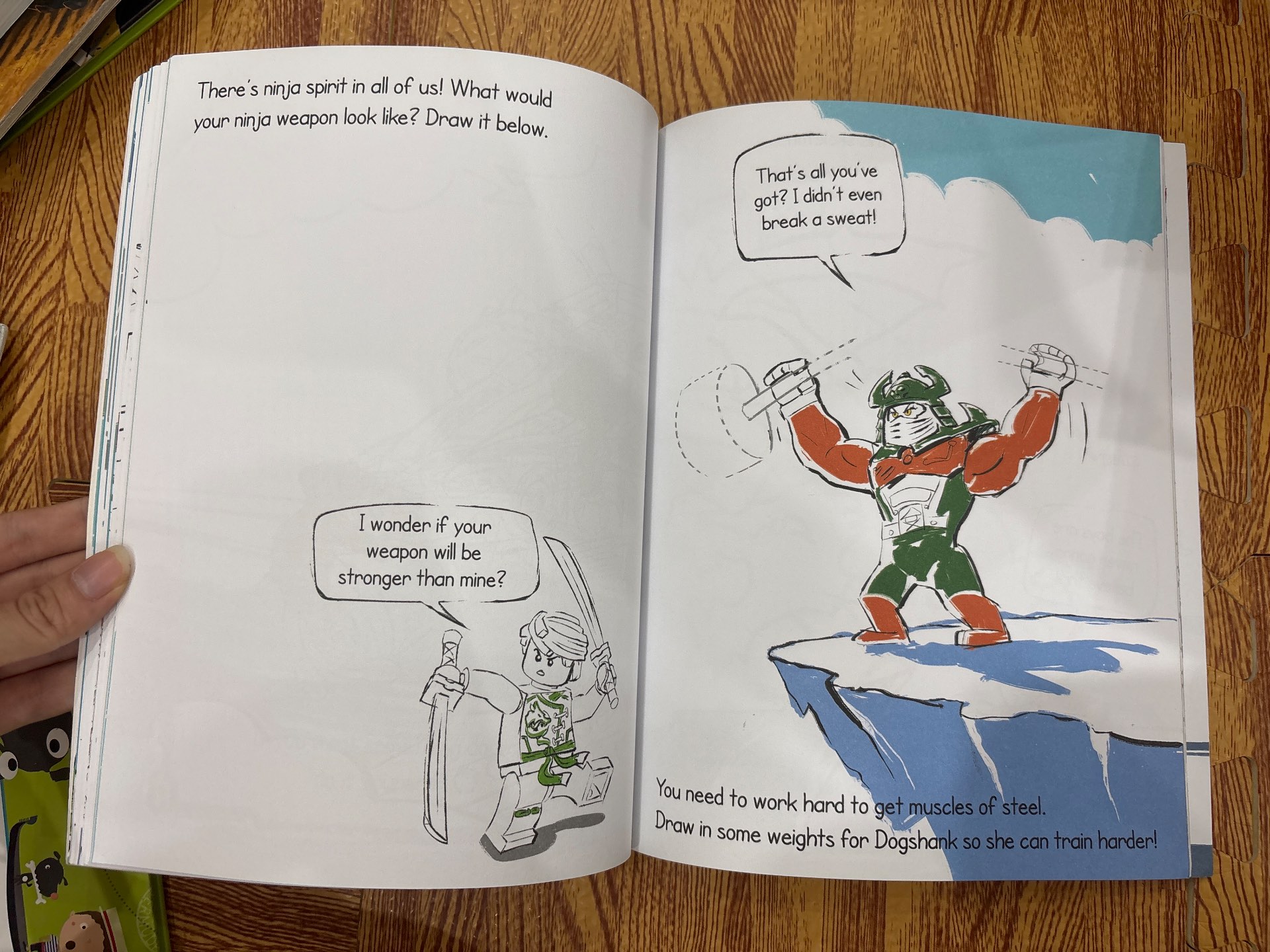LEGO NINJAGO CHOOSE YOUR HERO DOODLE ACTIVITY BOOK — ảnh 2