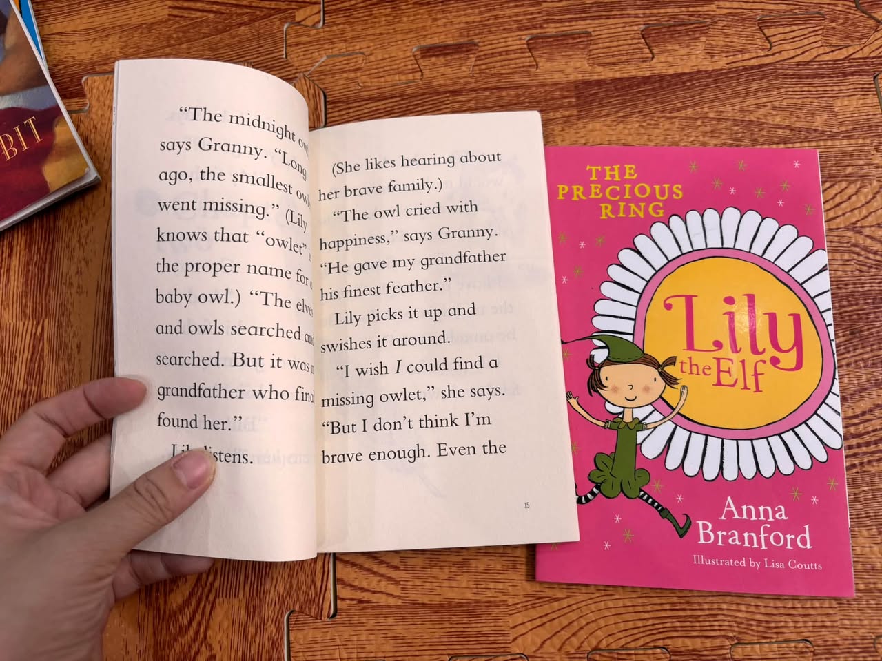 SET 2 CUỐN: LILY THE ELF – THE MIDNIGHT OWL & THE PRECIOUS RING (ANNA BRANFORD & LISA COUTTS) — ảnh 2