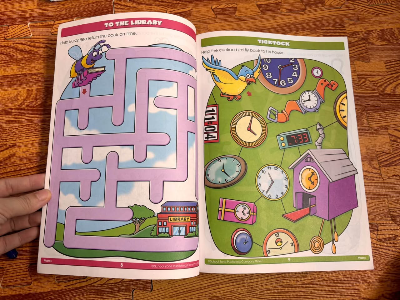MAZES (SCHOOL ZONE - AN ACTIVITY ZONE BOOK) — ảnh 2