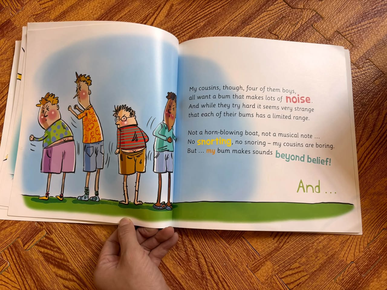 MY BUM IS SO NOISY! (DAWN MCMILLAN & ROSS KINNAIRD) — ảnh 4