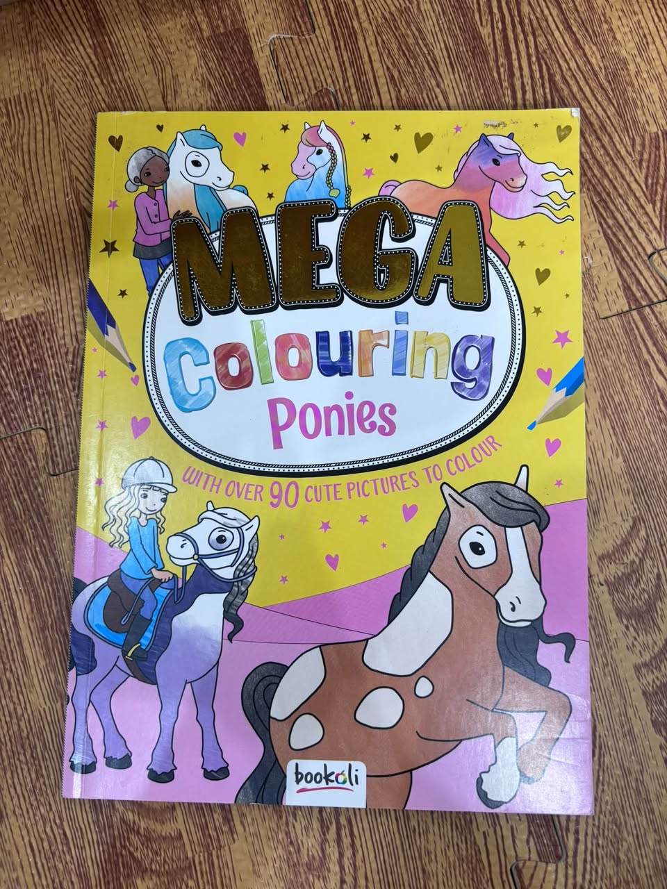 Mega Colouring Ponies – Bookoli