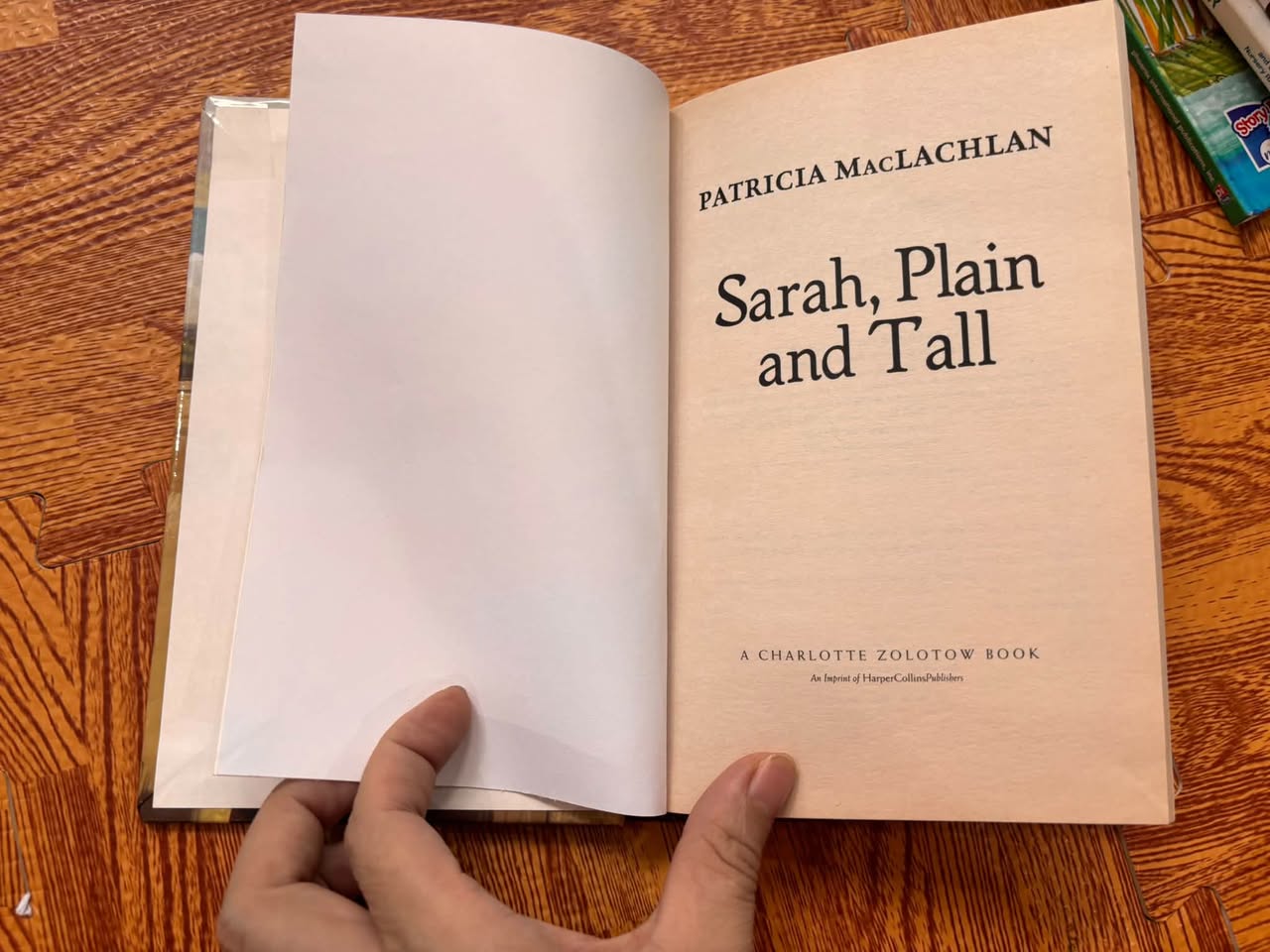 SARAH, PLAIN AND TALL (PATRICIA MACLACHLAN) — ảnh 2